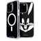 Looney Tunes Bugs Bunny Plain Black and White iPhone 15 Pro MagSafe Case